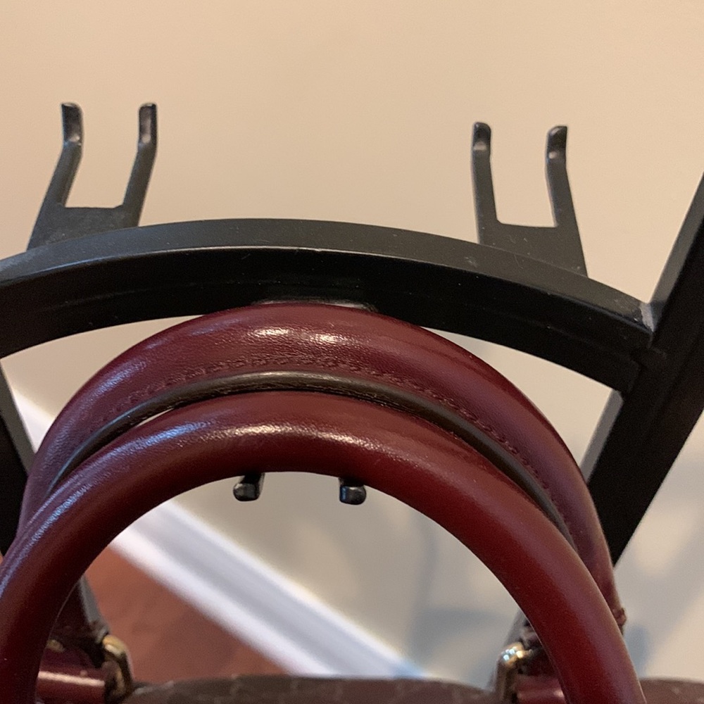 Authentic Gucci Imprime Monogram Medium Joy Boston Bordeaux - Picture 4 of 15